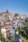 Arcos de la Frontera, Seville Province, Andalusia, Spain. The village of Arcos de la Frontera. Art Print